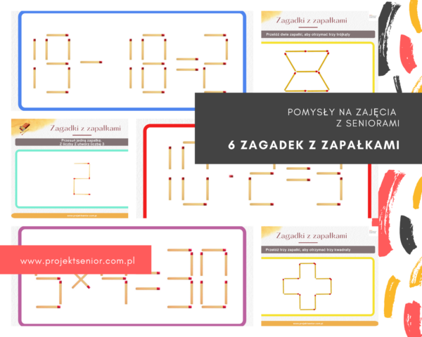 zagadki z zapałkami